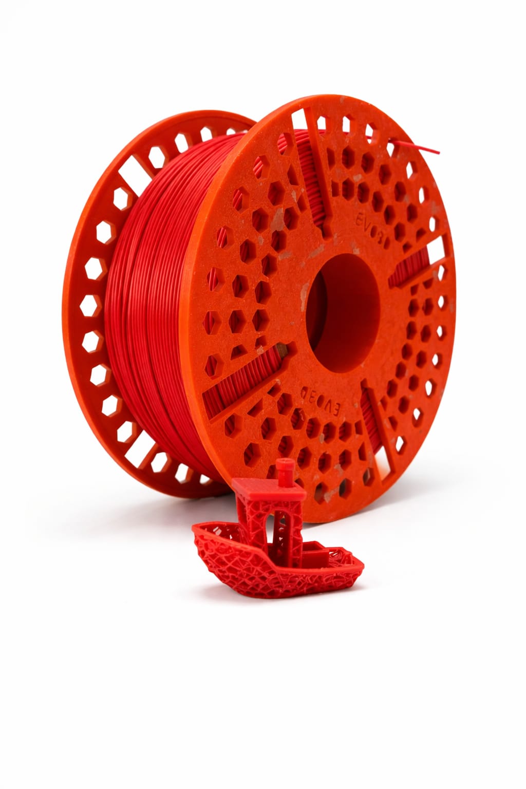 pla plus filament with reusable spools (including gst)