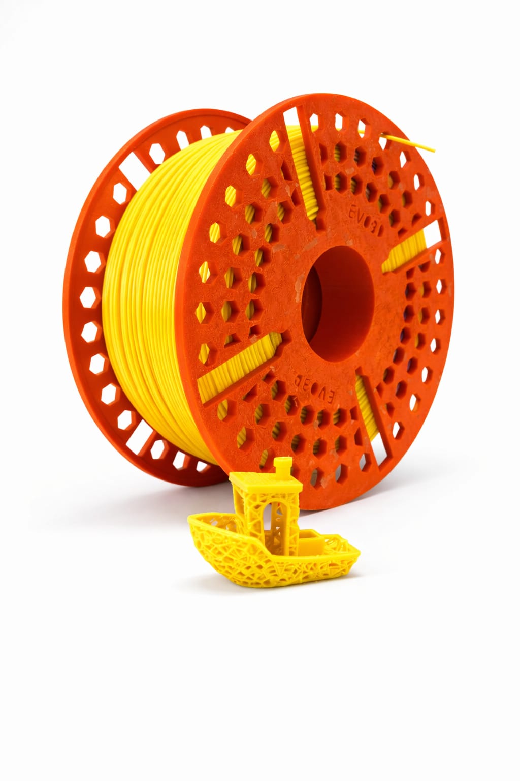 pla plus filament with reusable spools (including gst)