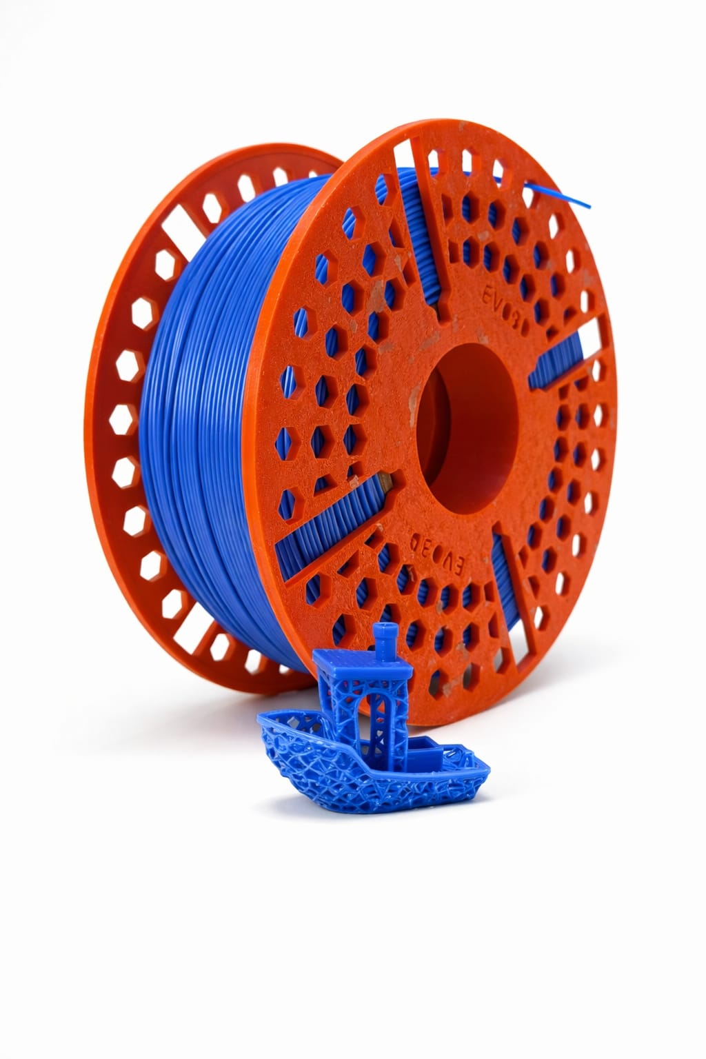 pla plus filament with reusable spools (including gst)