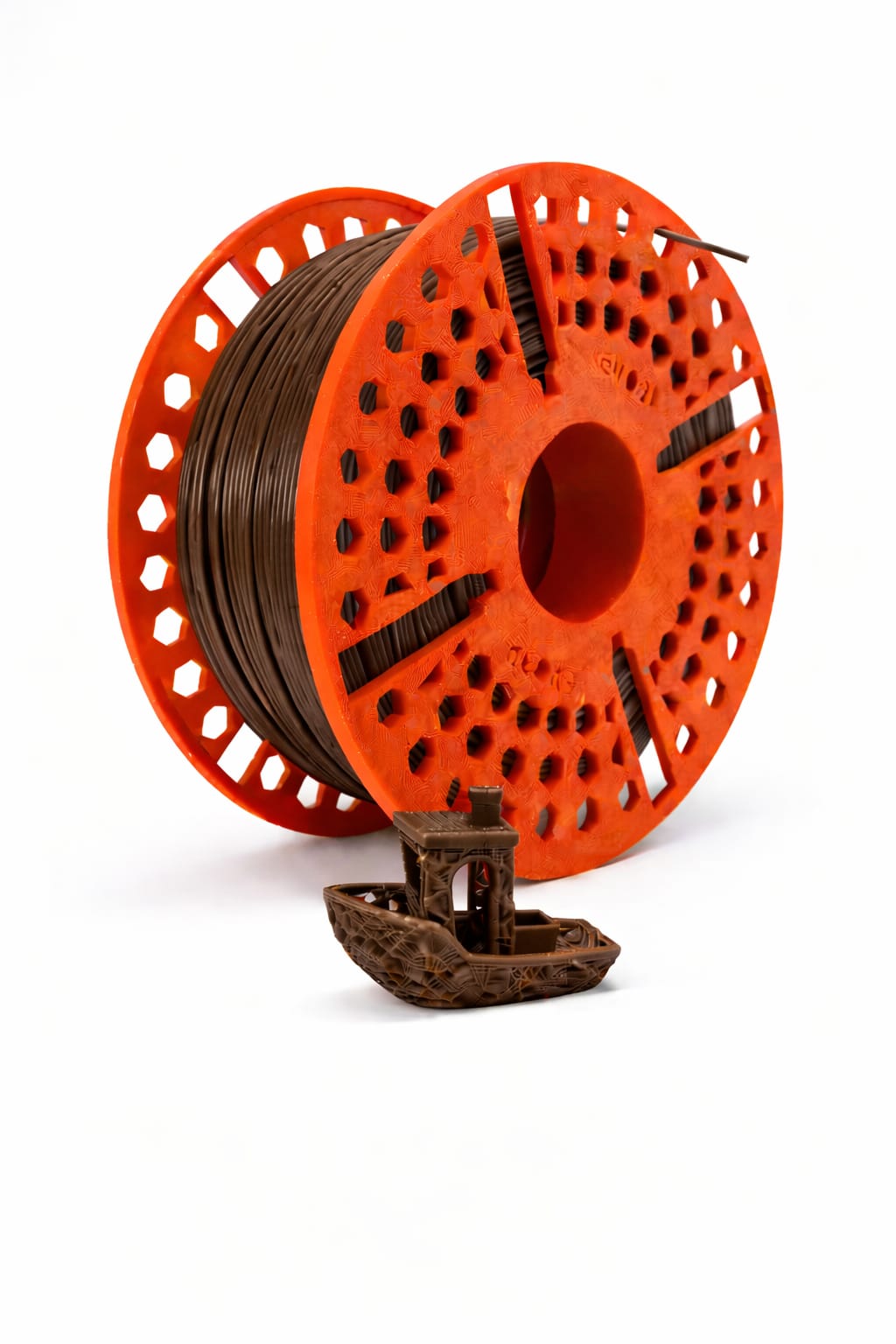 pla plus filament with reusable spools (including gst)