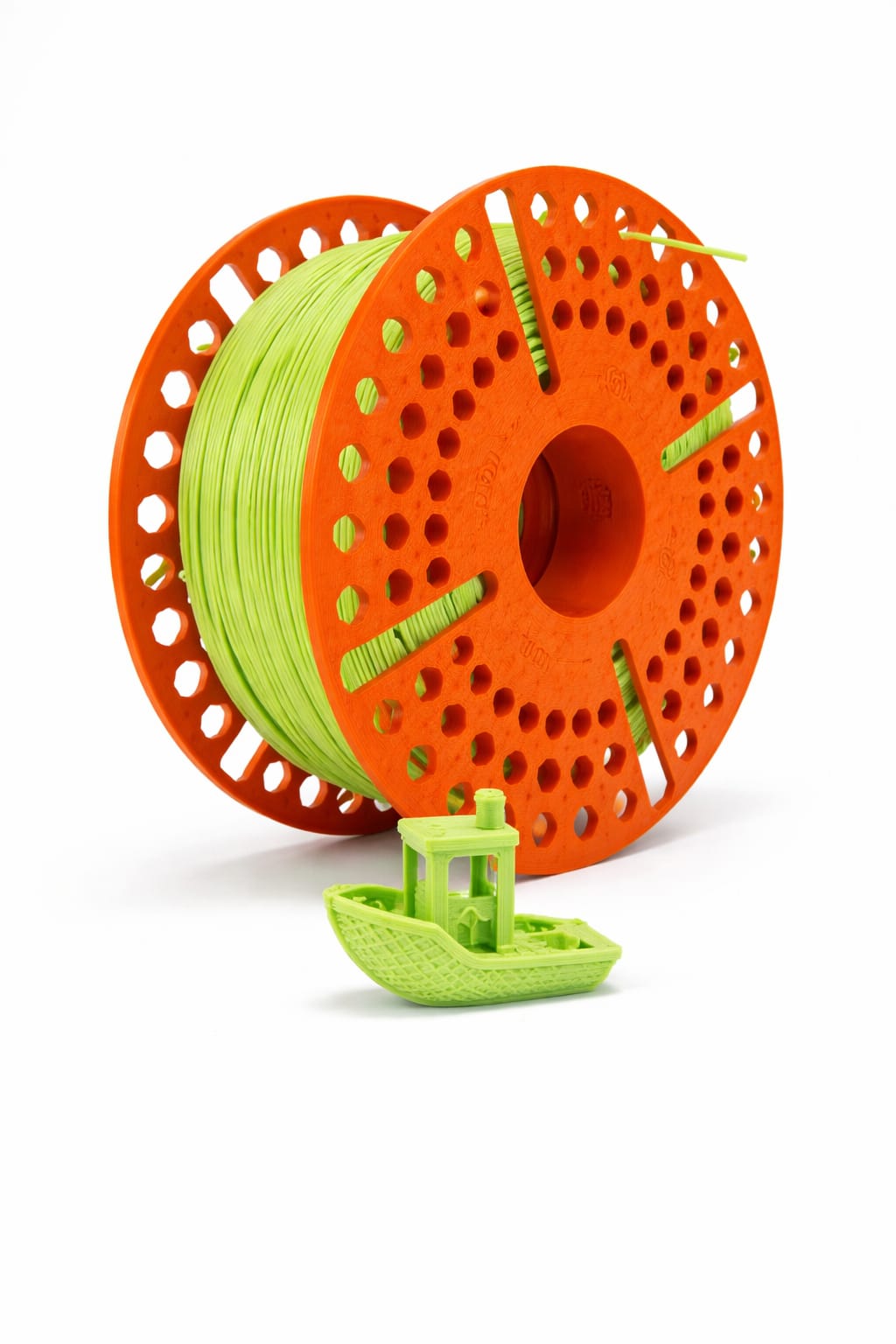 pla plus filament with reusable spools (including gst)